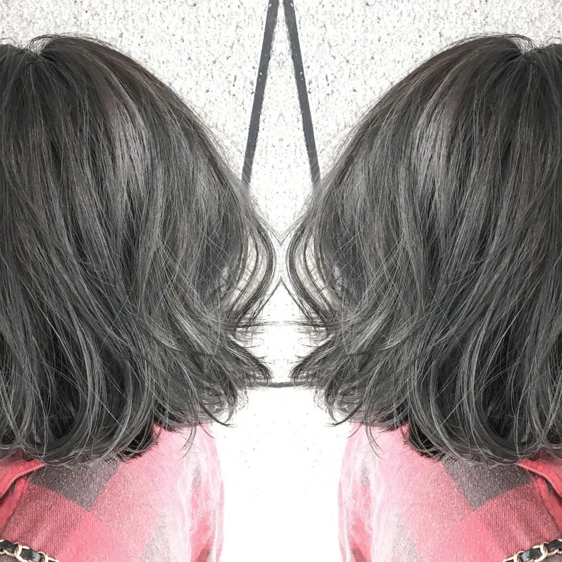 ショート カラー ハイライトカラー ハイライト ヘアカラー BOX mico.のヘアスタイル
