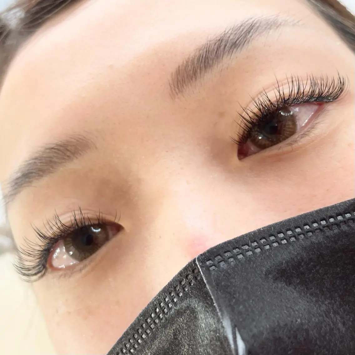 モチ定評🍒オフ&アイシャンプー無料✨フラットラッシュ180本🍇 LEDエク/バインドロック変更👍の写真