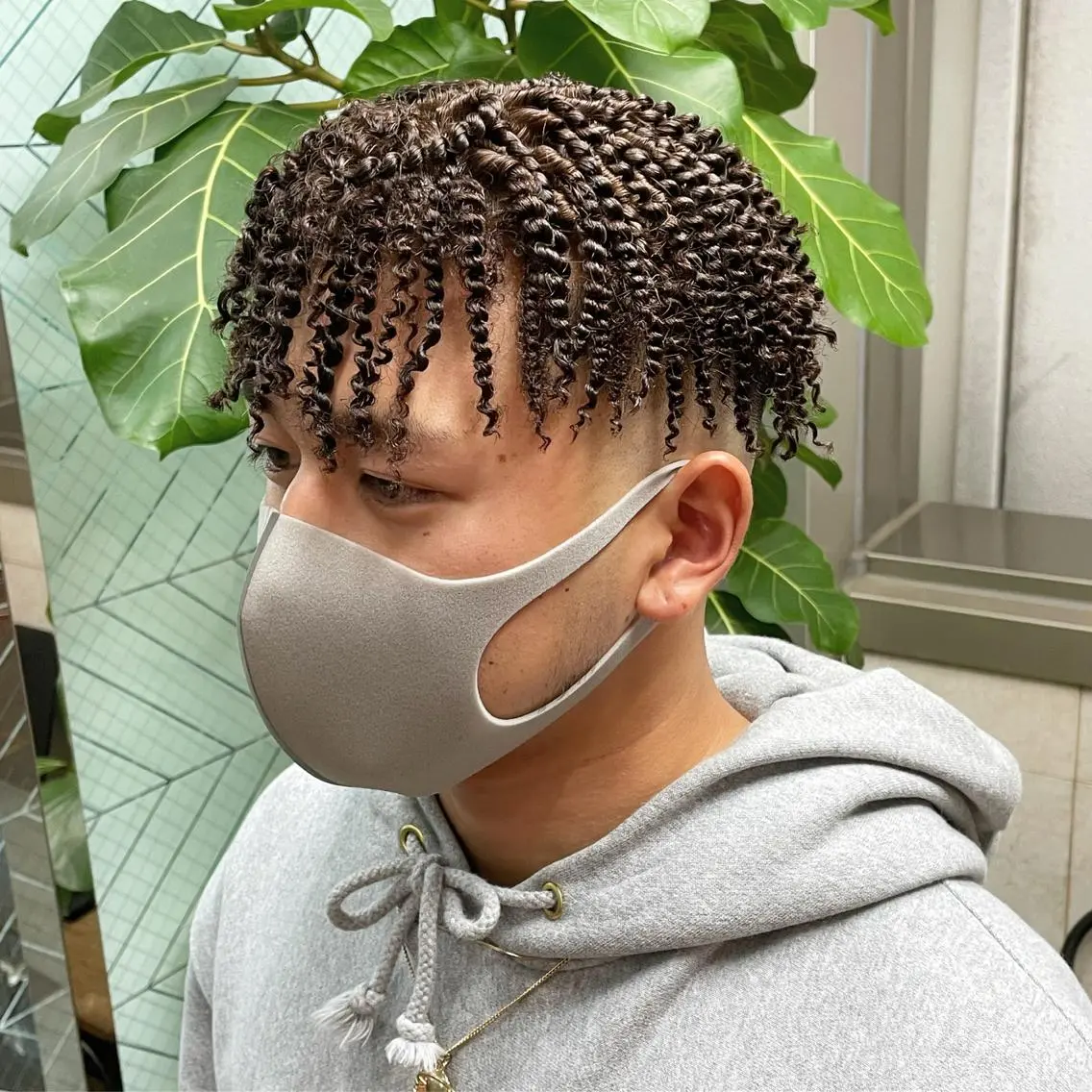 パーマ メンズ 渋谷/フェード/ 國分 翔のヘアスタイル