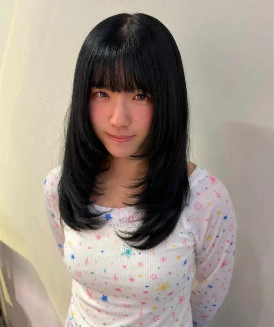 ロング カラー ユウカ 🍓のヘアスタイル