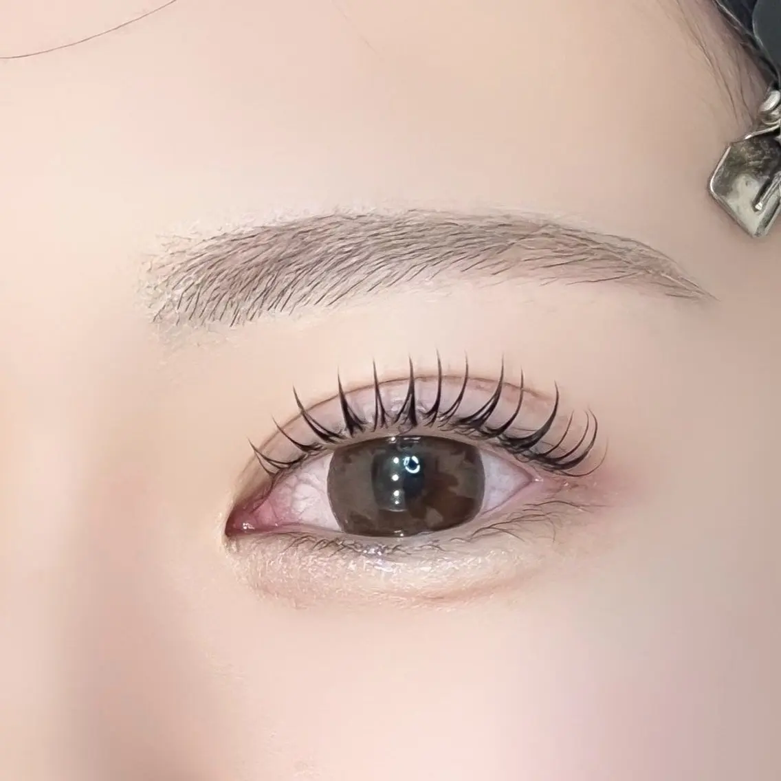 マツエク・マツパ 束感まつ毛 Cカール 一重×まつ毛パーマ ワックス脱毛 眉カット その他(アイブロウ) 【PULUA】 KAEDE🎀のマツエク・マツパデザイン