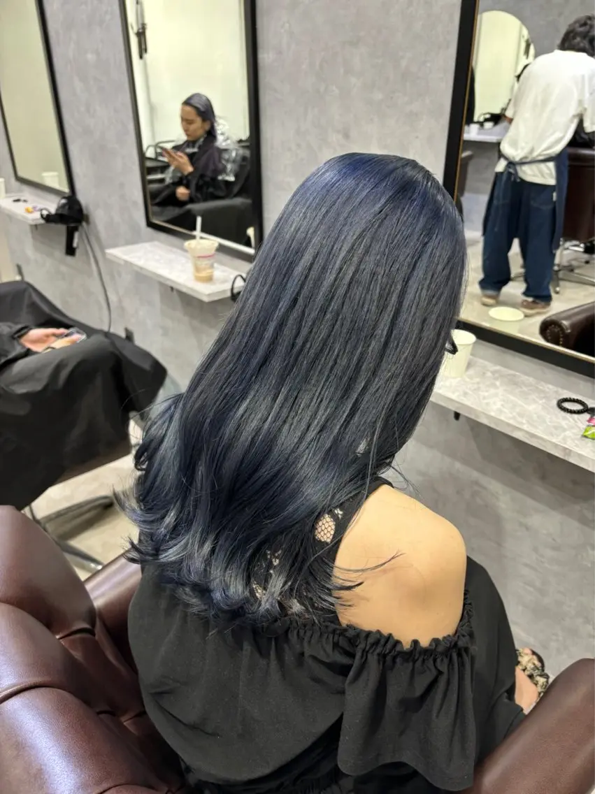 ロング カラー カット ヘアカラー トリートメント 池袋/カラー特化🎨 ロング料金なし🩵のヘアスタイル