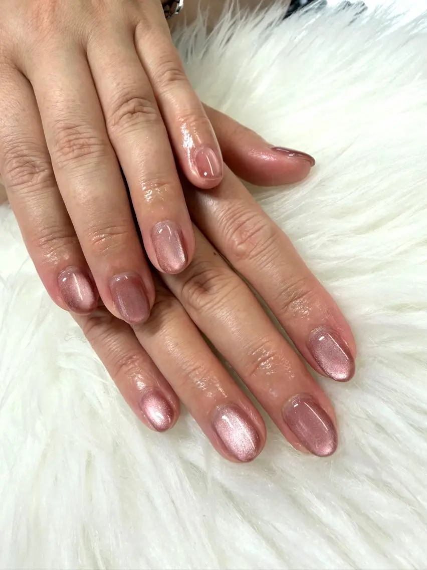 ネイル マグネットネイル PetitBlanc Rinaのネイルデザイン