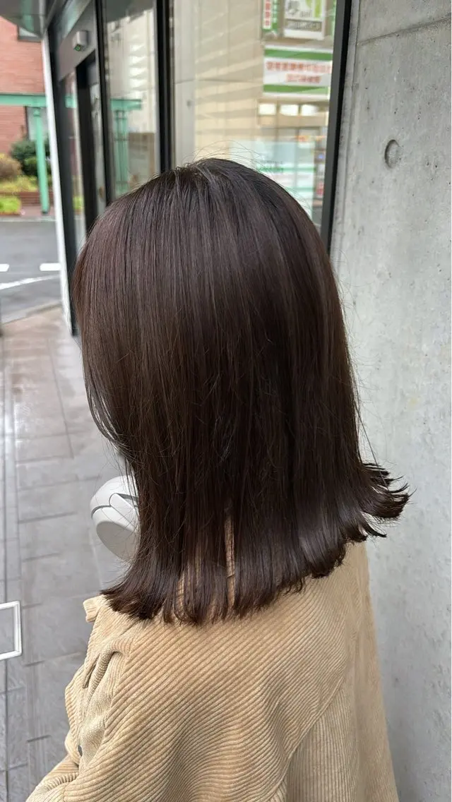 🌼うる艶カラー➕さらさらトリートメント🌼の写真