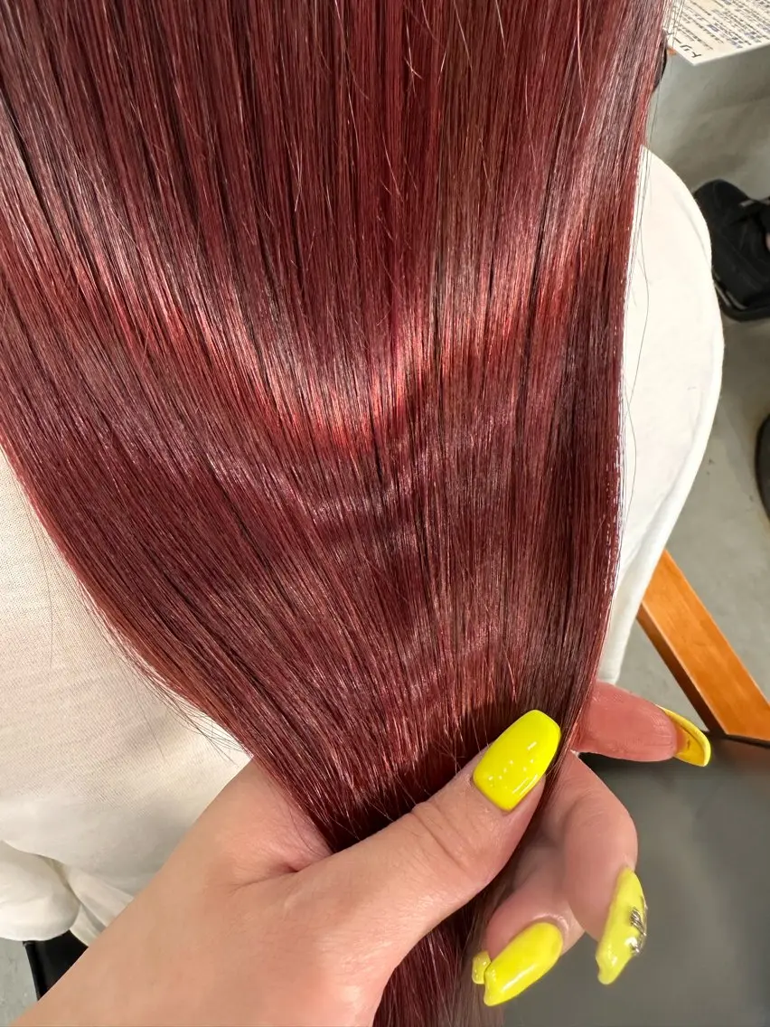 ロング ヘアカラー 💖艶・ブリーチ 透明感miyu💖のヘアスタイル