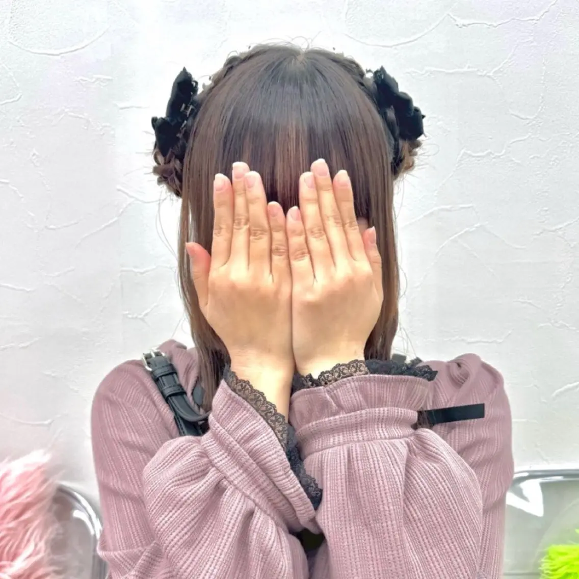 ロング ヘアアレンジ ヘアセット ヘアメ🎀ハイトーン 🩵エクステ🪄しほのヘアスタイル