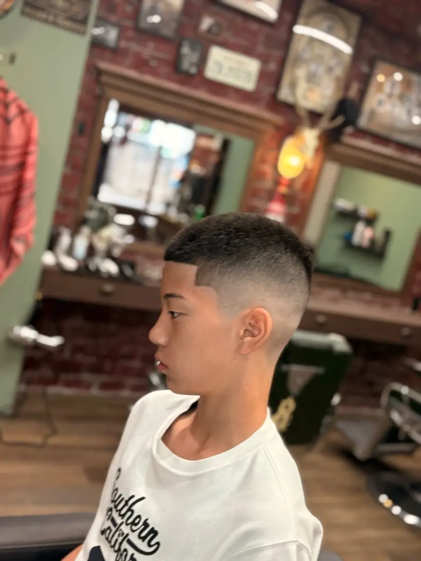 ショート メンズ キッズ 森 将綺のヘアスタイル
