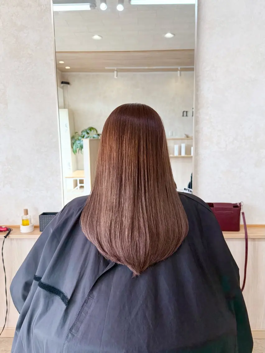 ロング カラー カット ヘアカラー Nanami． 七海のヘアスタイル