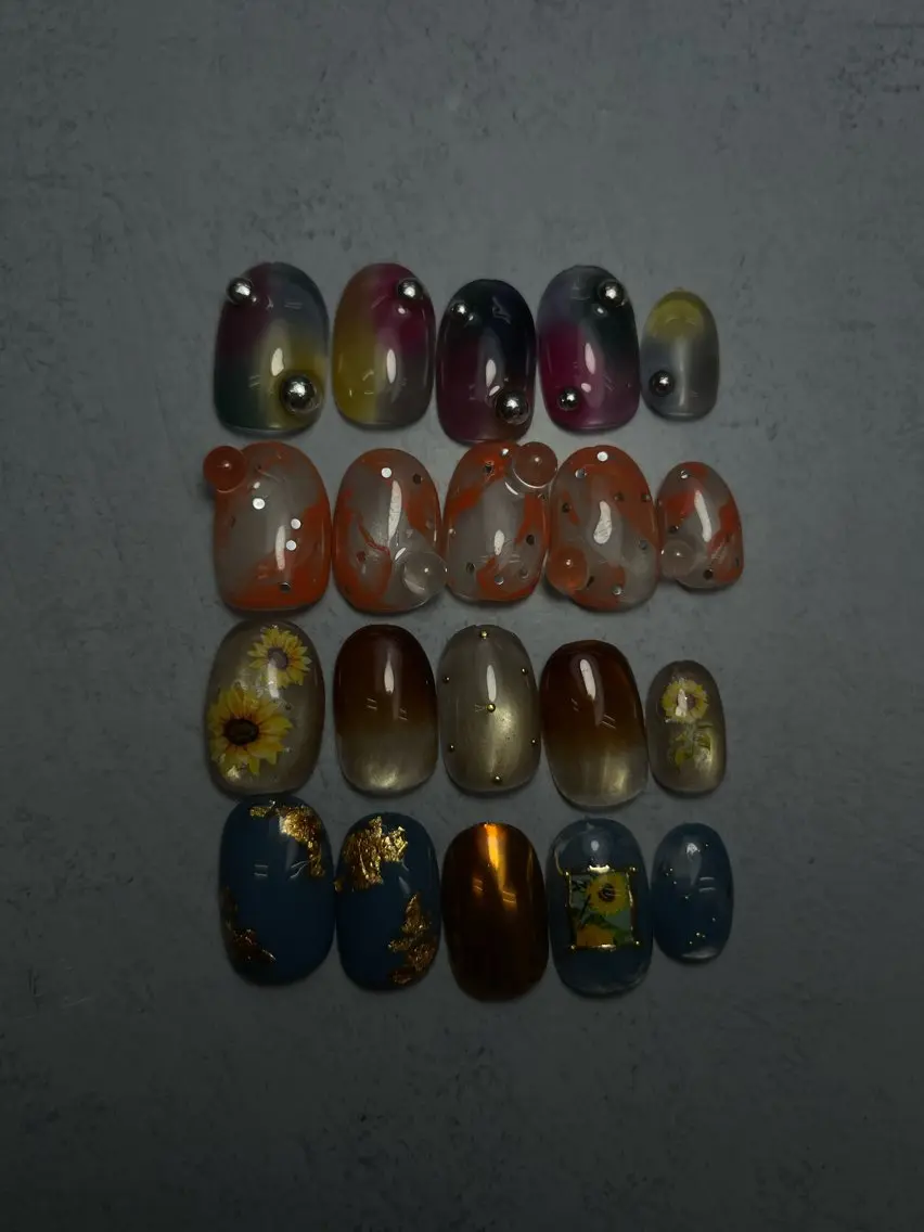 ネイル ハンドネイル フットネイル nail salon elのネイルデザイン