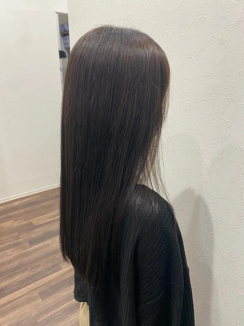 ロング カラー 山田 太一のヘアスタイル
