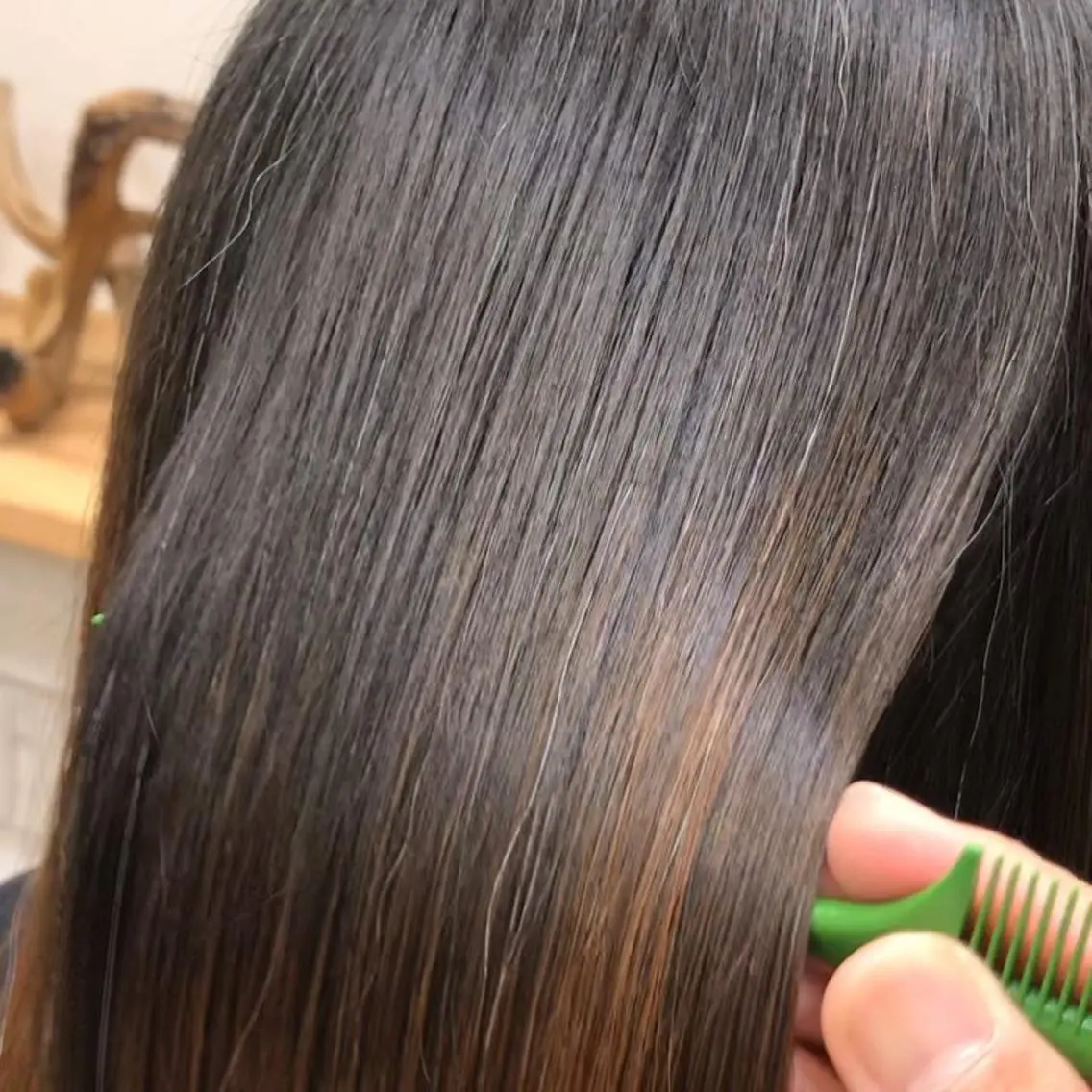 ロング 中村 聖奈のヘアスタイル