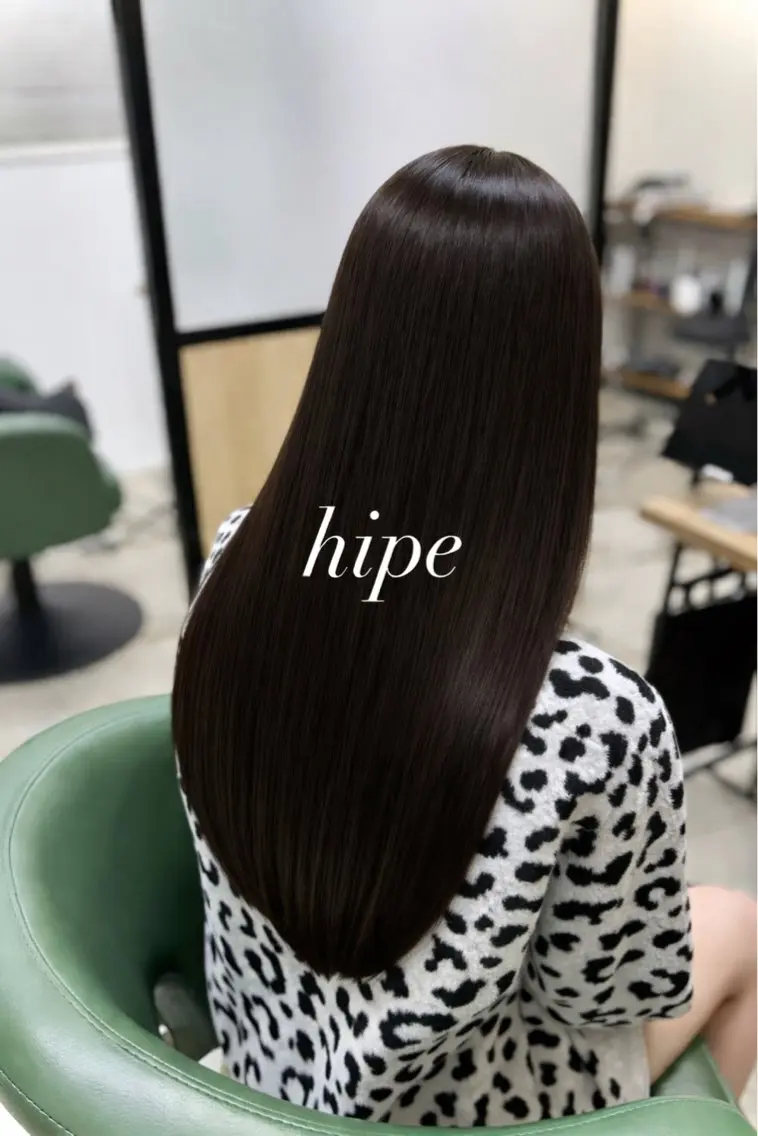 【梅雨前にオススメ】カット＋ストレートパーマ  ¥18500の写真