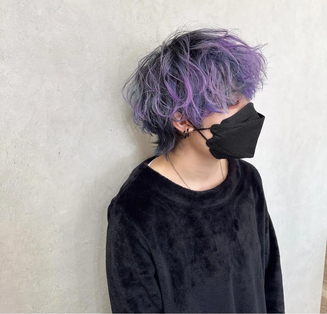 ショート カット ヘアカラー トリートメント TELA HAIR 副代表 岡田のヘアスタイル