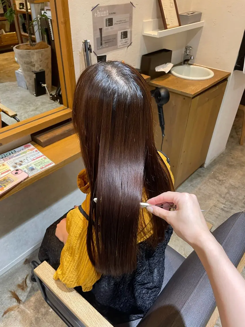 ロング NARI 《撮影モデル募集中》のヘアスタイル