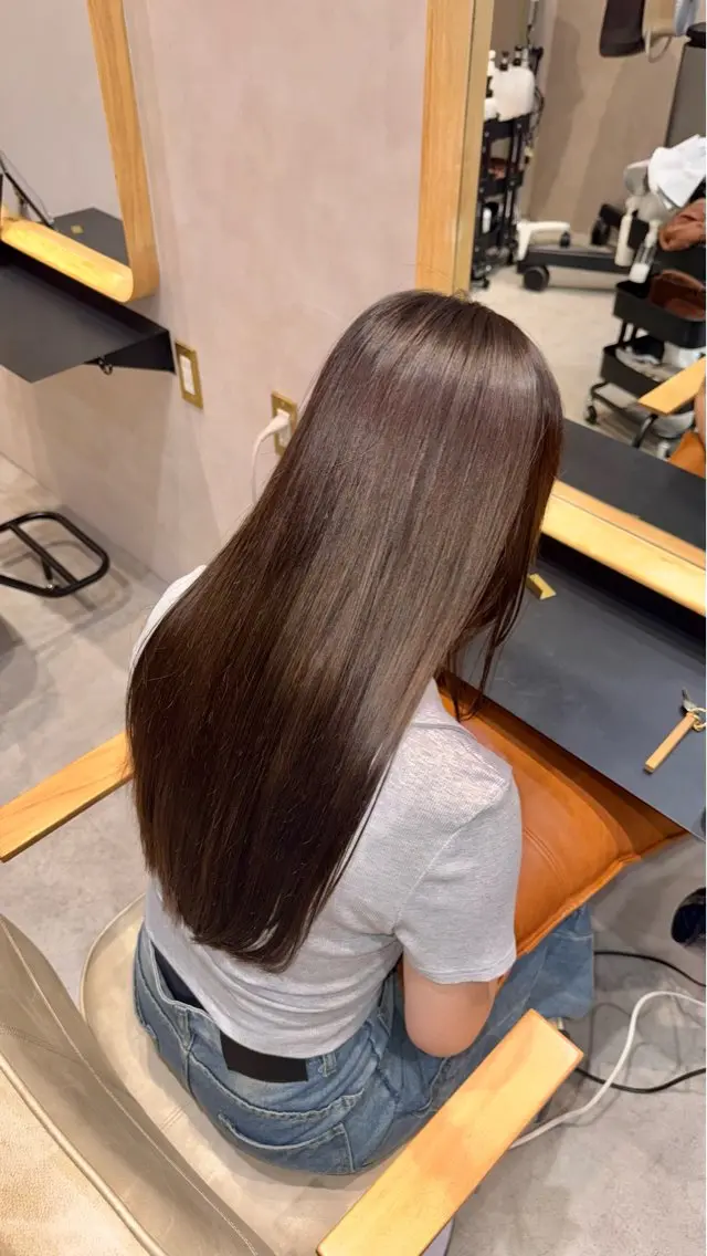 ロング トリートメント 💙まの/ 透明感カラー💙のヘアスタイル