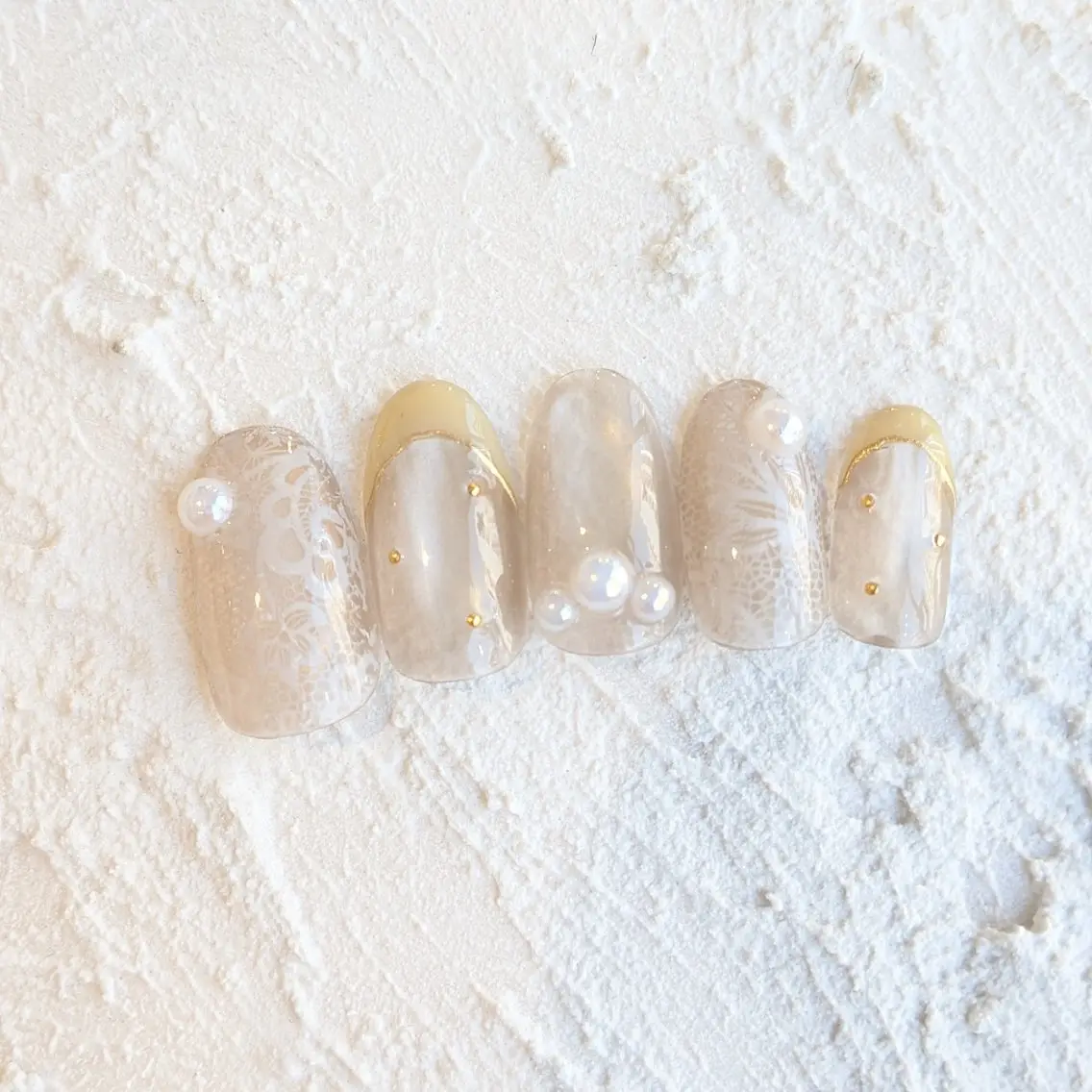 ネイル レース miel nail mayaのネイルデザイン