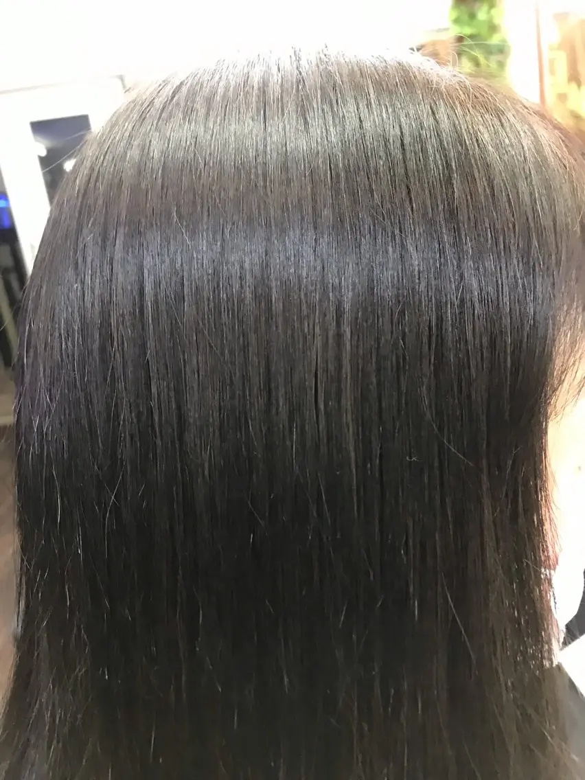 セミロング パーマ 桧山 真のヘアスタイル