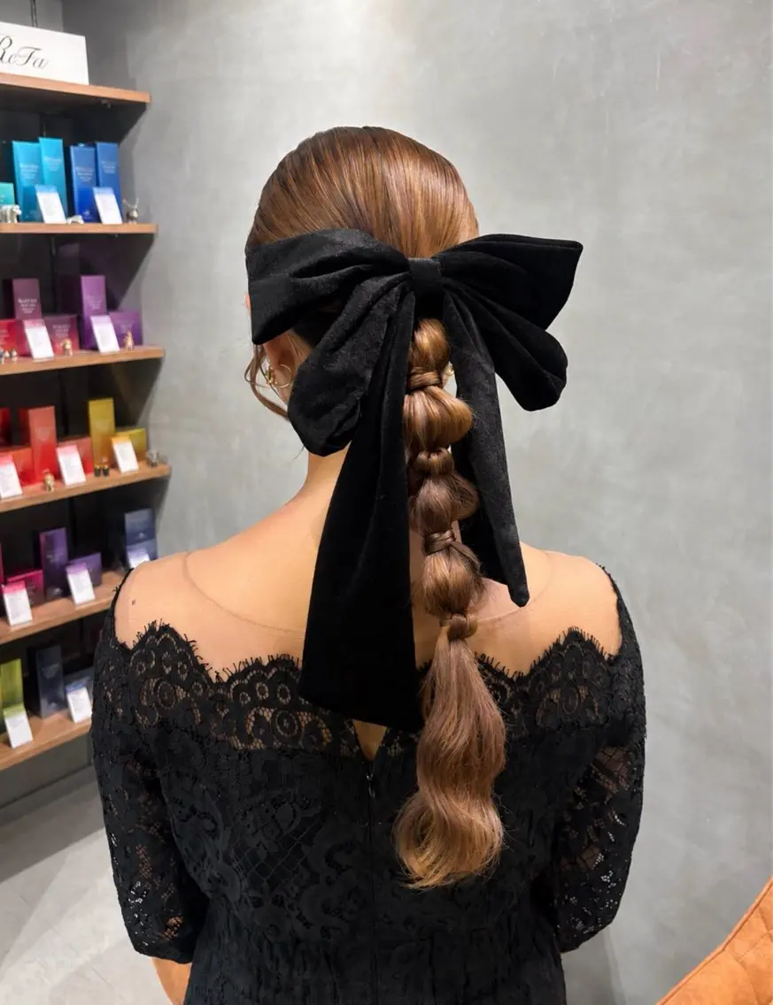 ヘアアレンジ ヘアセット 透明感カラー💎 アレンジ🩰Rimiのヘアスタイル