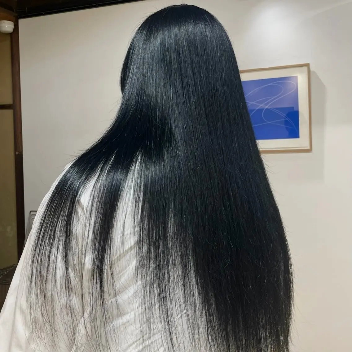 ロング カラー ヘアカラー トリートメント Kiwa 江坂/Hareruのヘアスタイル