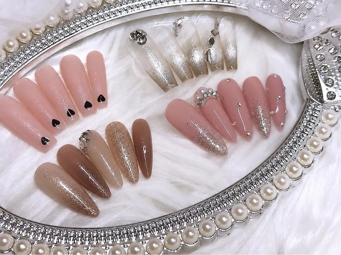 🎀hand ワンホン/韓国ネイル多数♪Roi定額デザインコースオフなしの写真