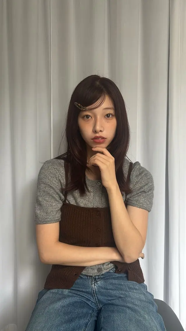 カラー Lidee anonのヘアスタイル
