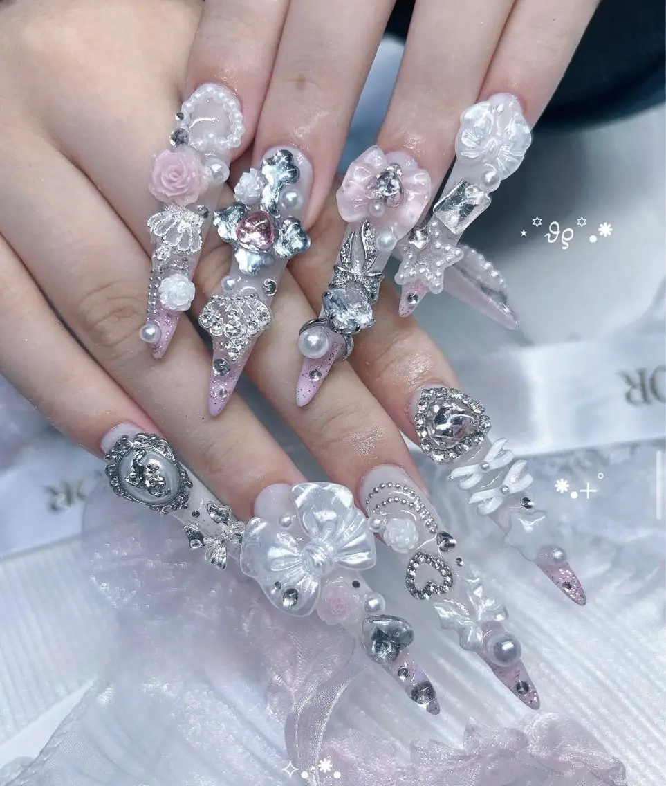 ネイル 長さ出し Mi nailsのネイルデザイン