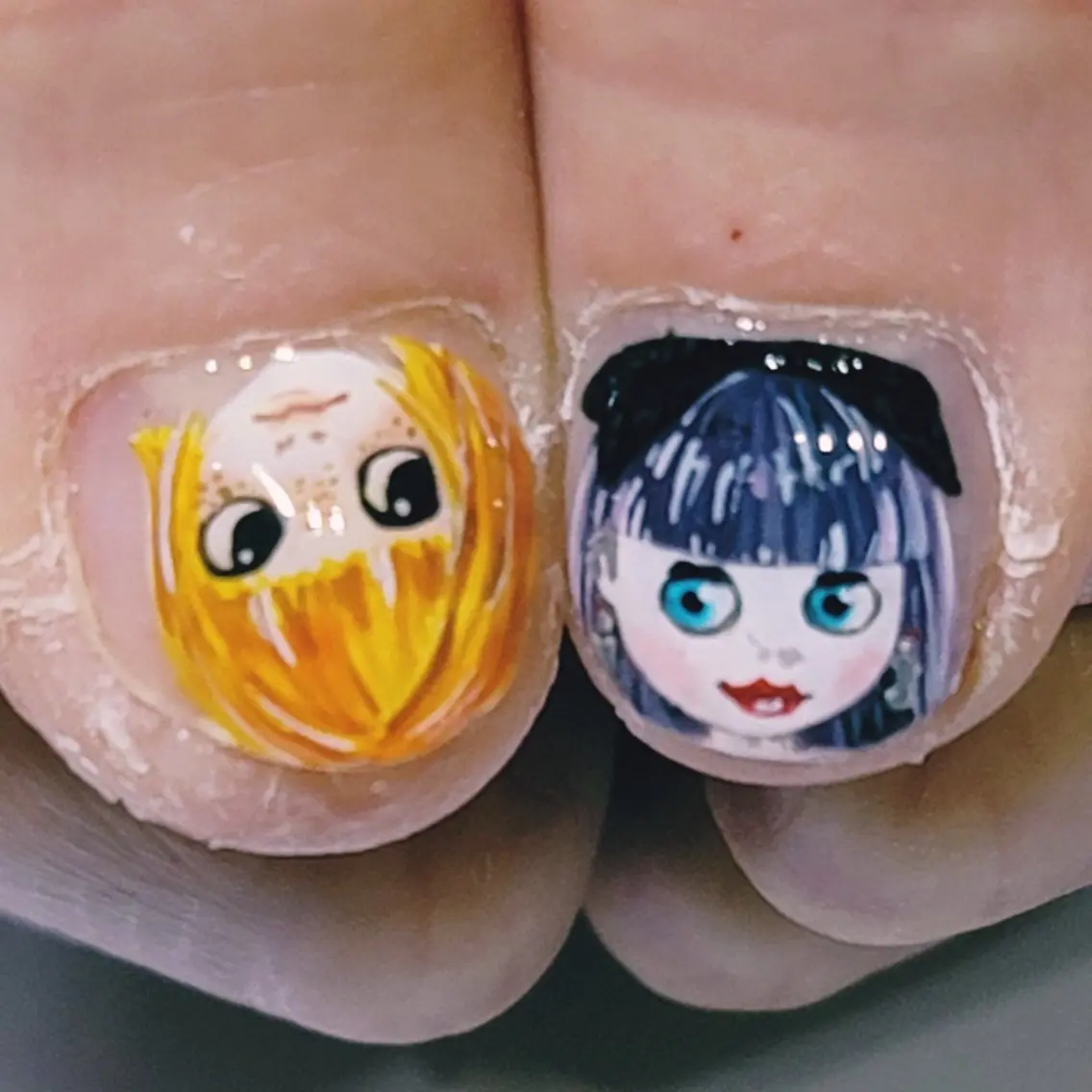 ネイル アートネイル クリアネイル ハンドネイル よしだ ひろきのネイルデザイン
