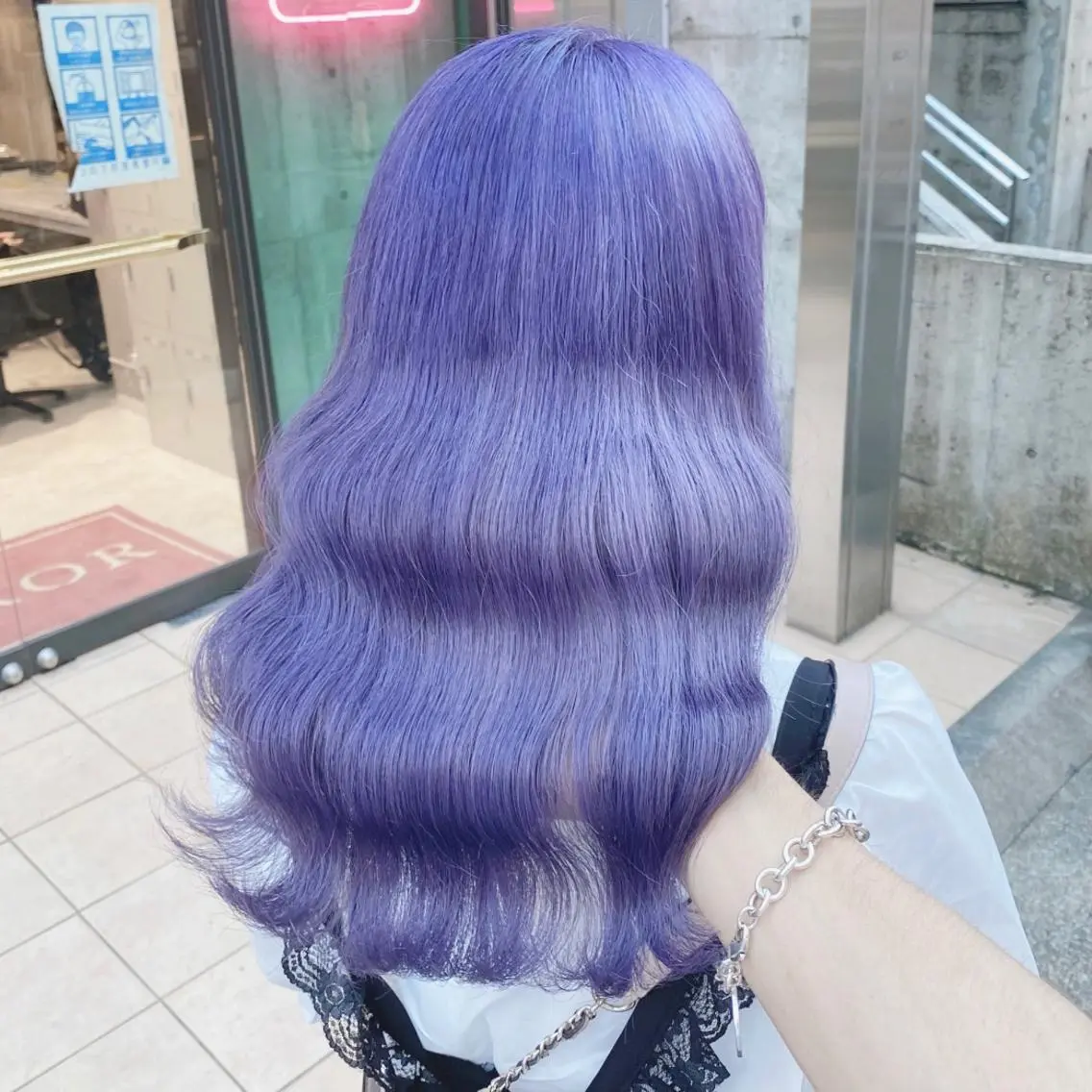 ロング カラー ヘアアレンジ メンズ キッズ マツエク・マツパ ブリーチの髪様 MASATOのヘアスタイル