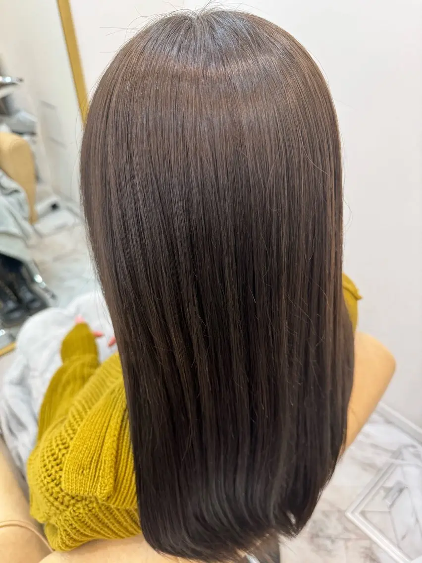ロング カラー Shun 透明感カラ ー/似合わせカットのヘアスタイル