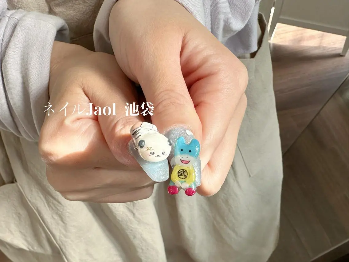 セミロング ネイルJaol 池袋のネイルデザイン