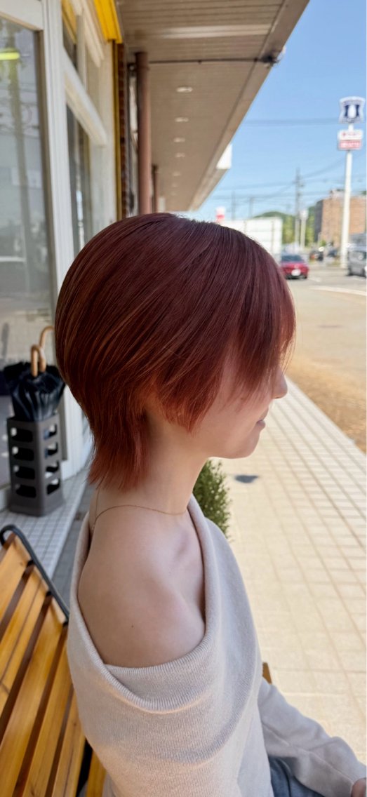 カラー ブリーチ ナカジマ美容室東鯖江 kaoriのヘアスタイル
