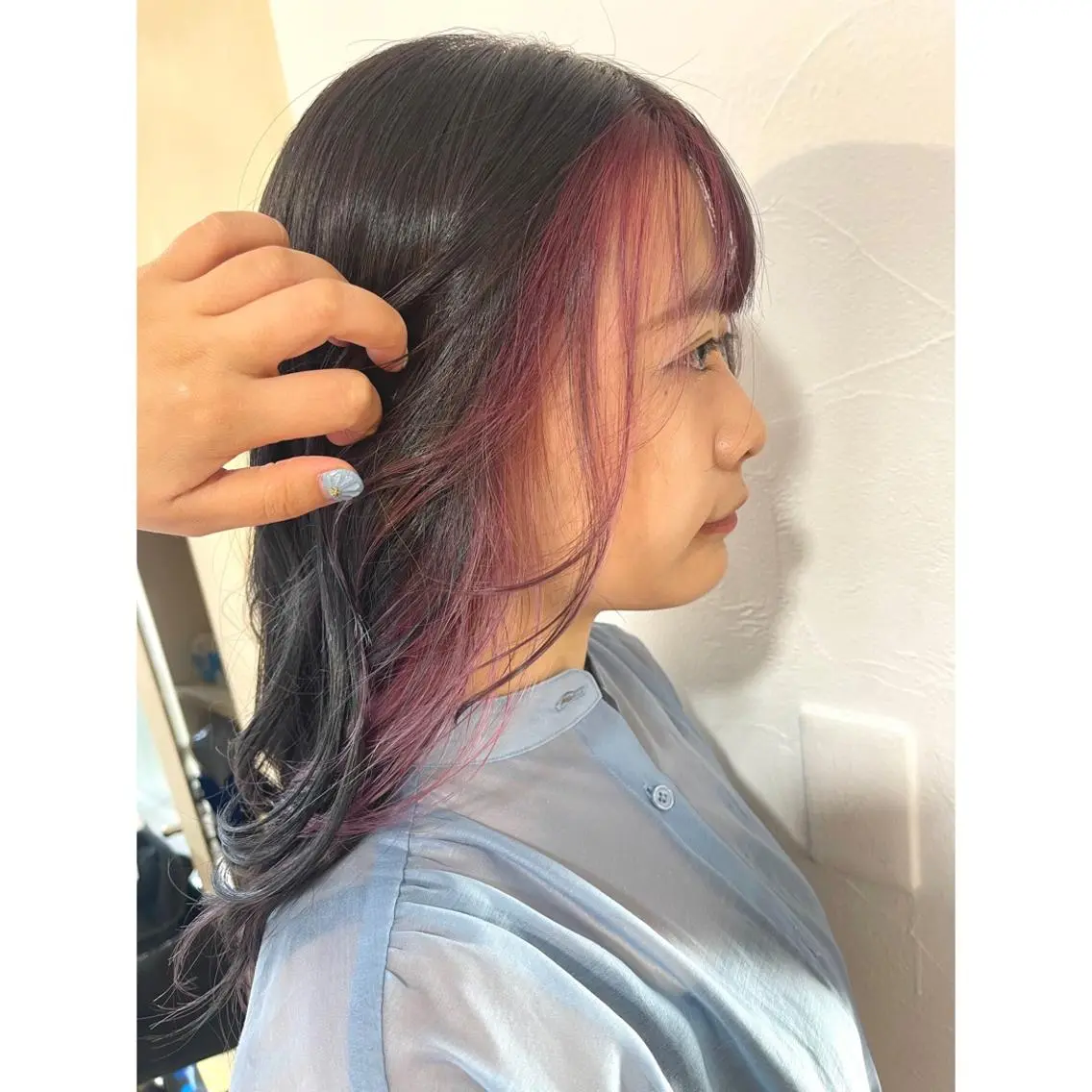 ロング カラー ヘアアレンジ カット ヘアカラー 🦋エクステ/透明感 カラー🦋宮川莉央のヘアスタイル