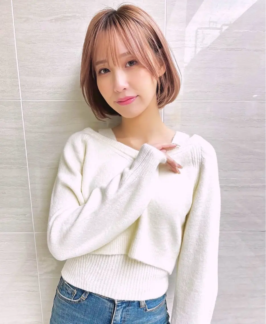 ショート 豊中／ボブスタイル 日向春喜のヘアスタイル