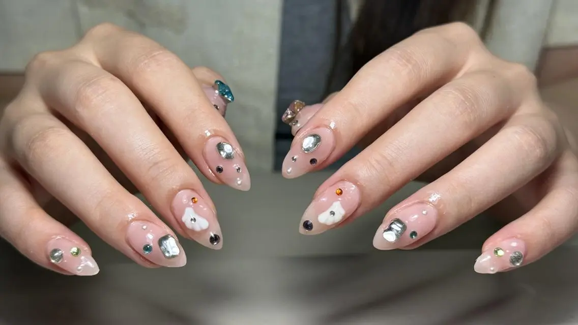 ネイル ハンドネイル ハンドケア 🍑 momo_nailのネイルデザイン