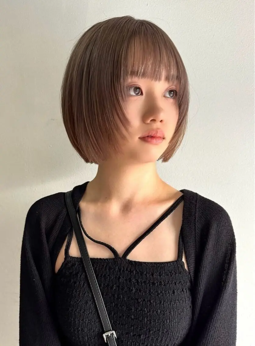ショート ショートボブ ボブレイヤー ショートレイヤー ボブ レイヤーカット メンズパーマ 名古屋/水谷颯のヘアスタイル