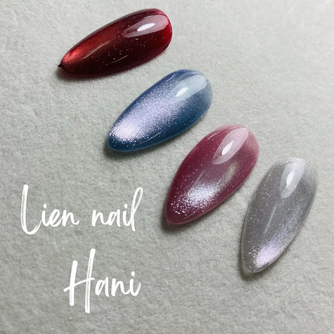 ネイル マグネットネイル Lien nail .Haniのネイルデザイン