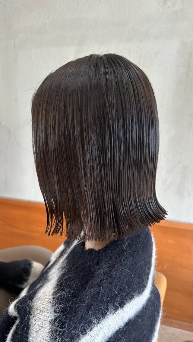 ショート ボブ 外ハネヘア 寺田 彩芽のヘアスタイル