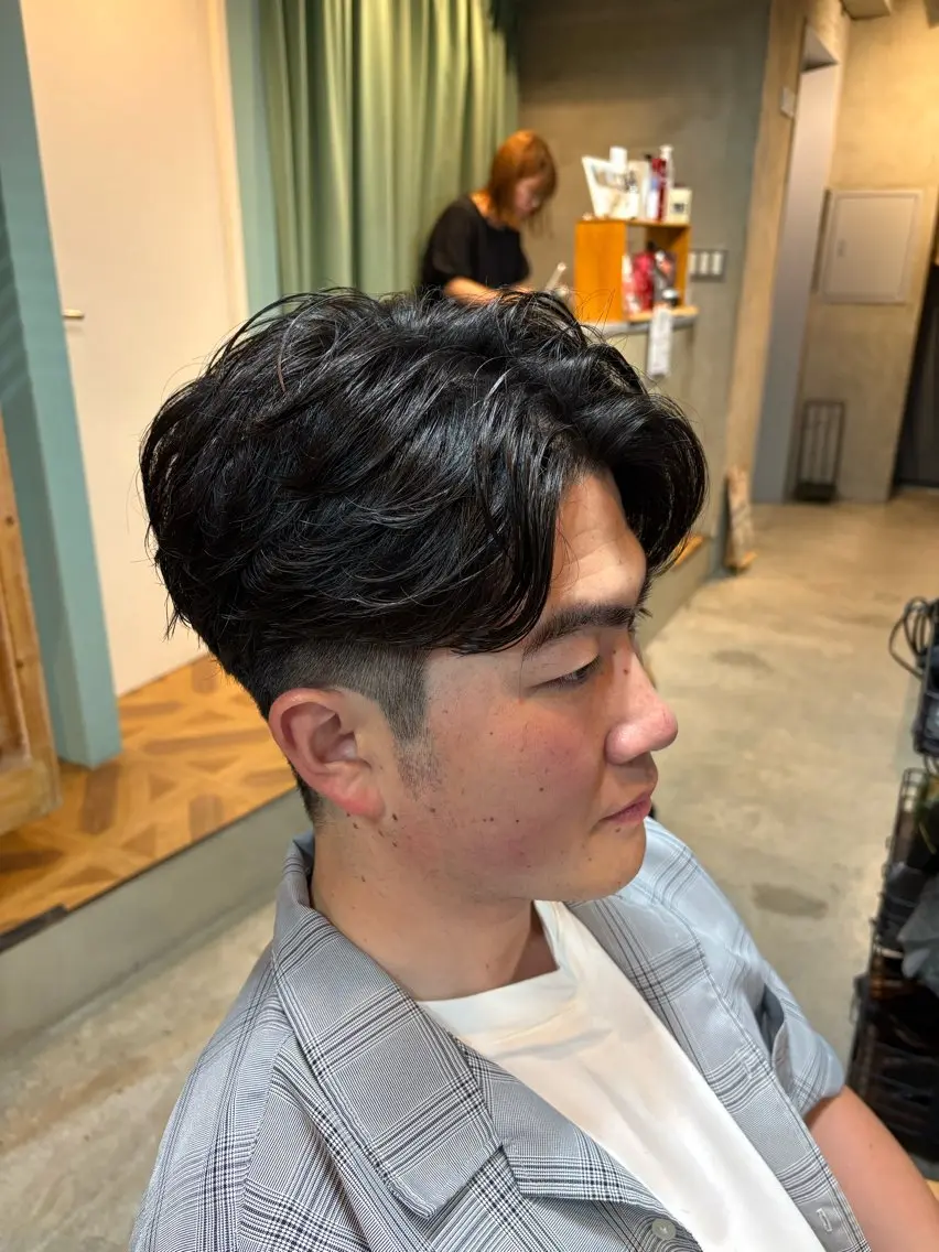 メンズ カット 恵比寿/髪質改善/ レイヤー/羽立蔵之助のヘアスタイル