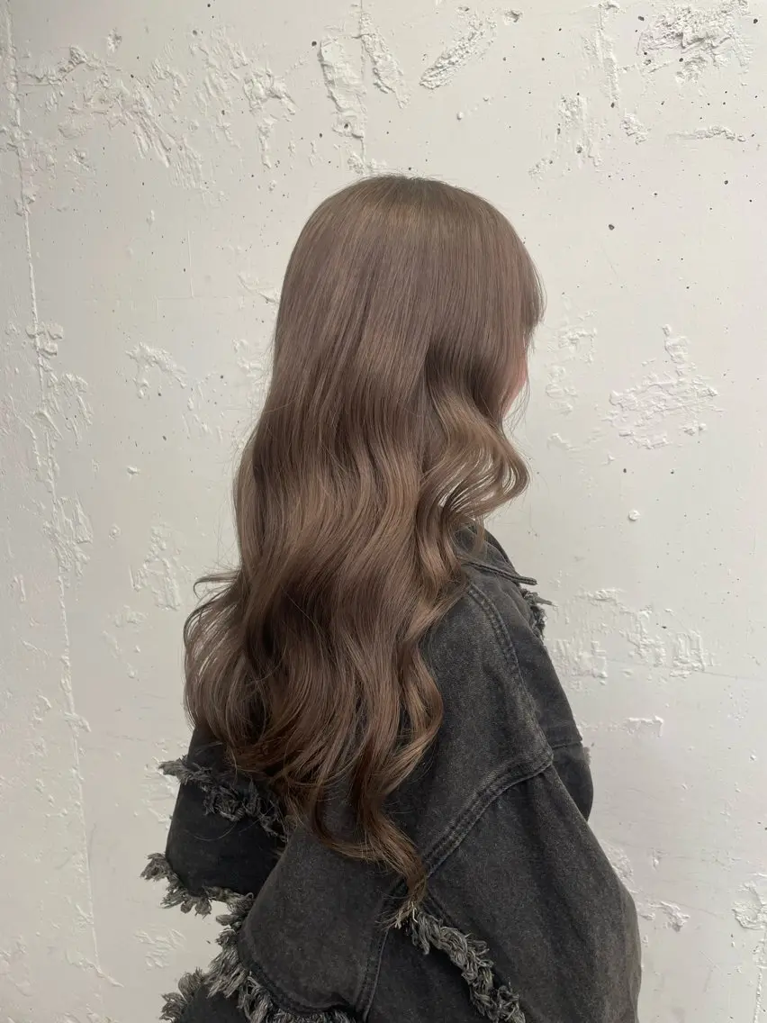 ロング カラー 透明感カラー カット ヘアカラー コーンロウ／ブレイズ SYUのヘアスタイル