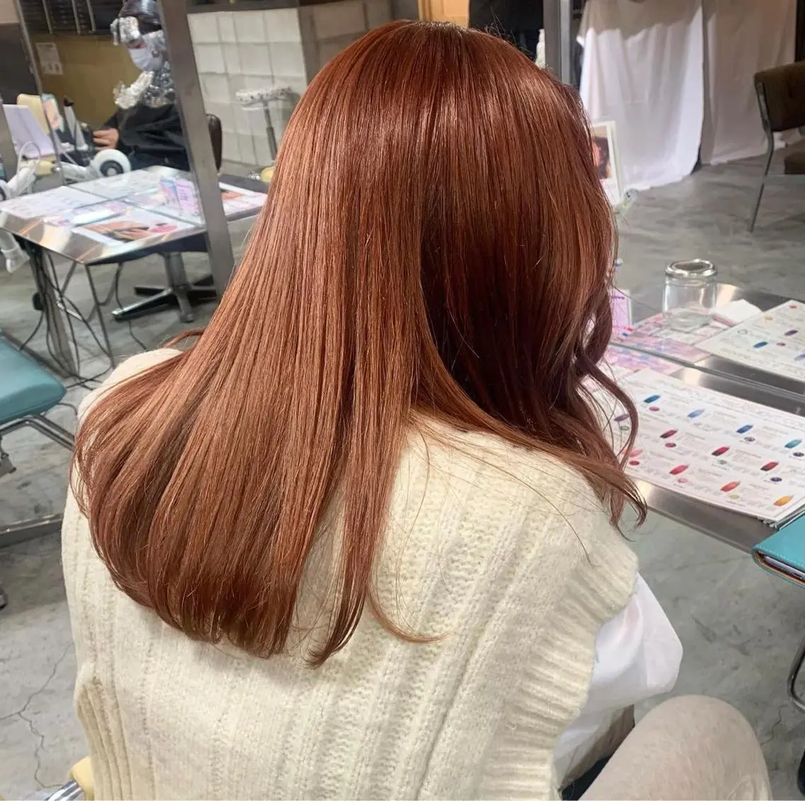 ロング kiyono ⭐︎ダブルカラーのヘアスタイル