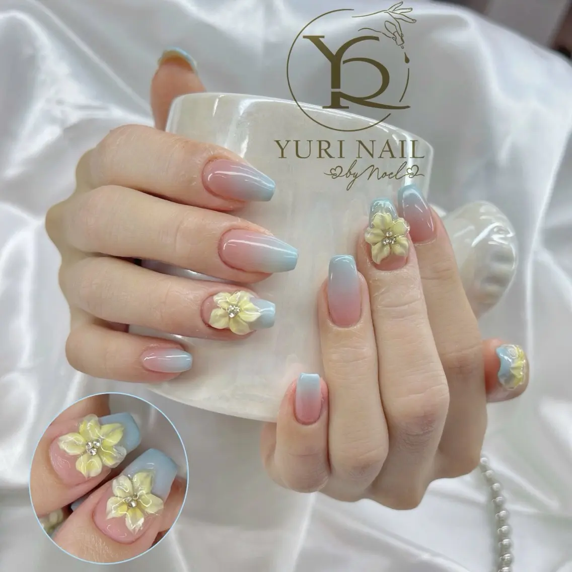 ネイル ハンドネイル フットネイル ハンドケア YURI Nail NARITAのネイルデザイン