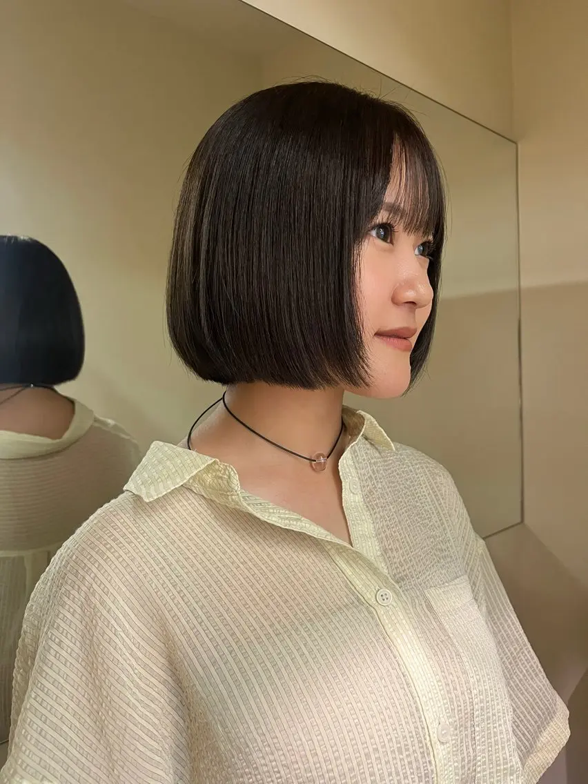 [カウンセリング動画撮影込] レイヤーカット/ボブカットモデルの写真