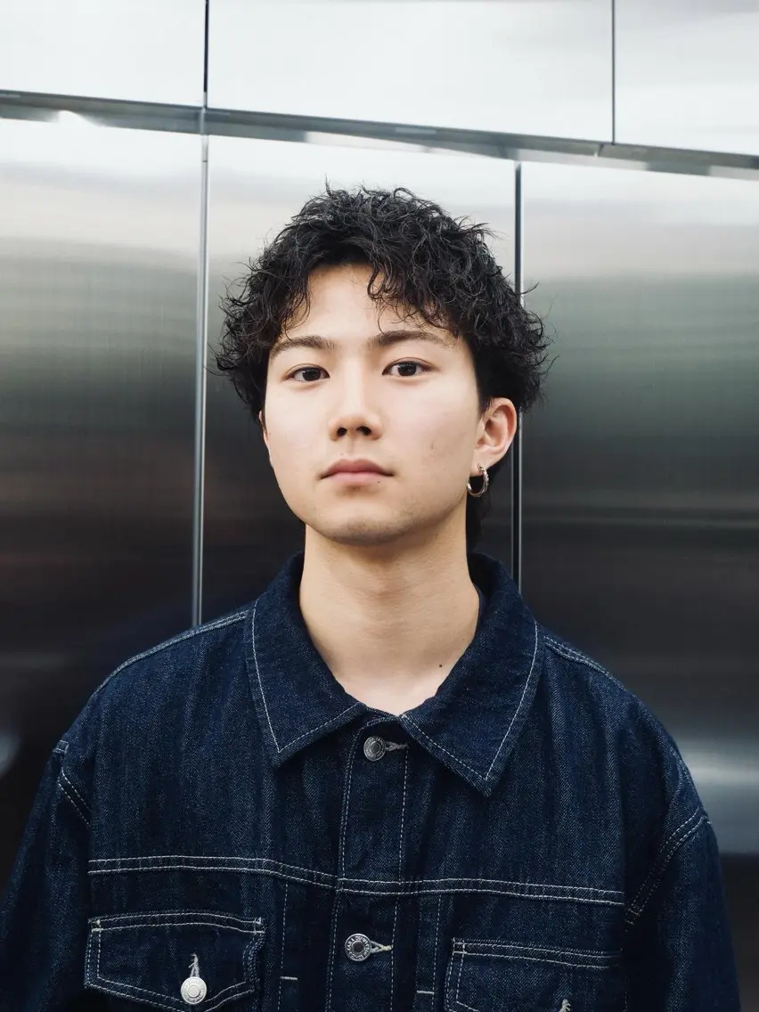 パーマ メンズ メンズパーマ カット パーマ 小川 廉太朗のヘアスタイル