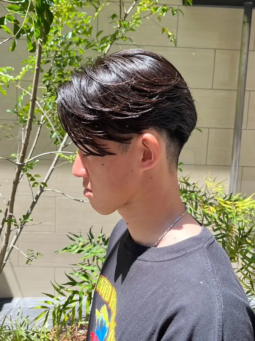 パーマ メンズ カット パーマ デザイナー平澤 健志郎のヘアスタイル