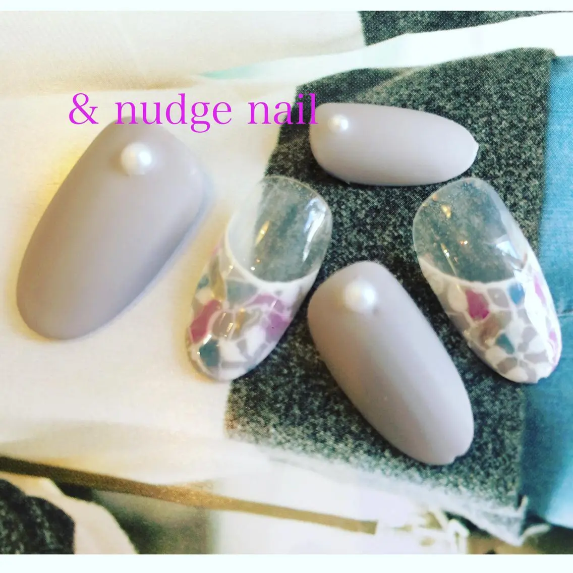 ネイル アートネイル ジェルネイル &nudgenail 本多のネイルデザイン