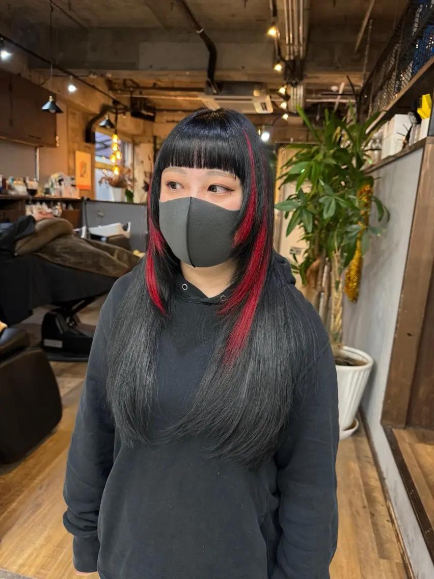 エクステ 河野 朱里のヘアスタイル