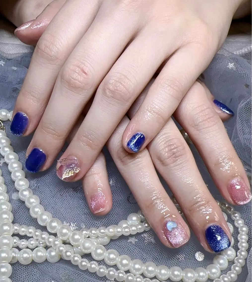 ネイル マグネットネイル ハンドネイル Nail Salon J.C京急弘明寺駅のネイルデザイン