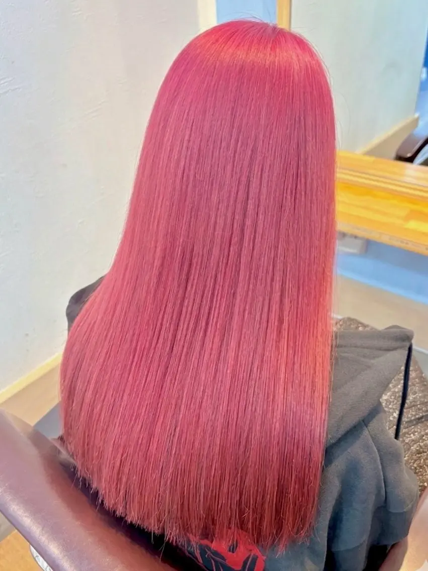 ロング カラー ヘアカラー トリートメント 髙木 優人のヘアスタイル