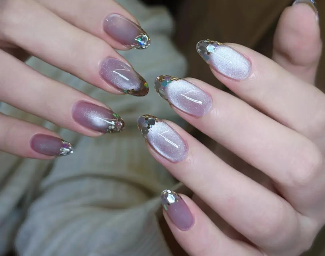 ネイル ハンドネイル ハンドケア 🍑 momo_nailのネイルデザイン