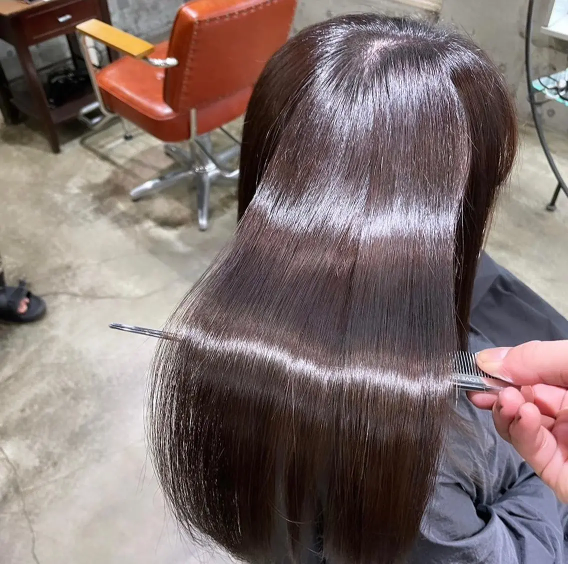 ロング 似合わせひなた🐥 elima調布のヘアスタイル